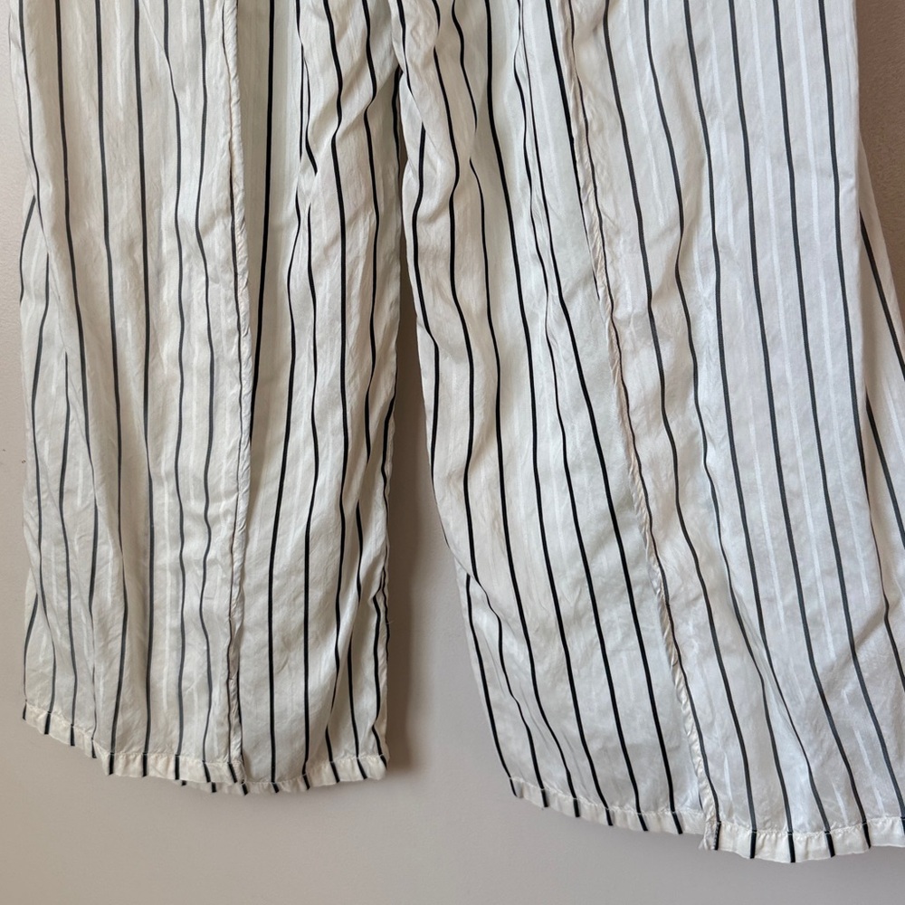 Denim & Supply Ralph Lauren wide-leg striped wrap pants flowy Beachy Size Small - Picture 8 of 9